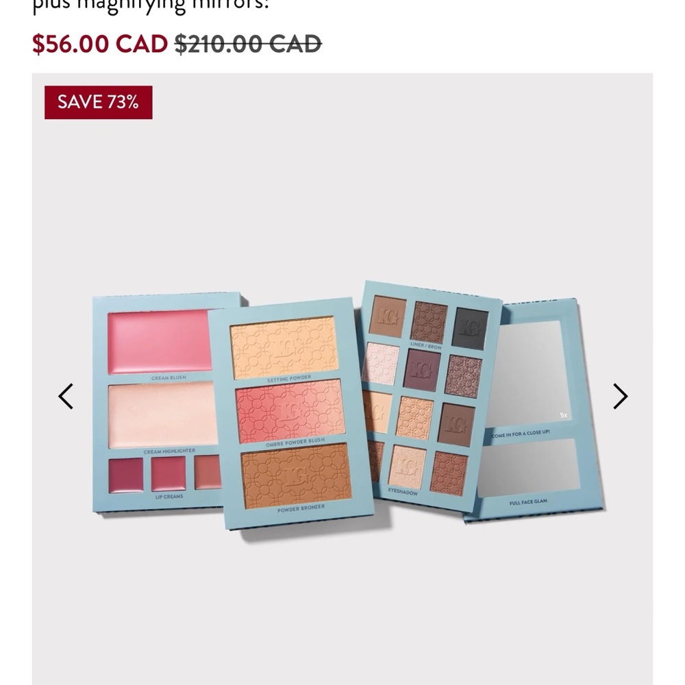 Laura Geller RSVP-Ready Full Face Palette with Brush